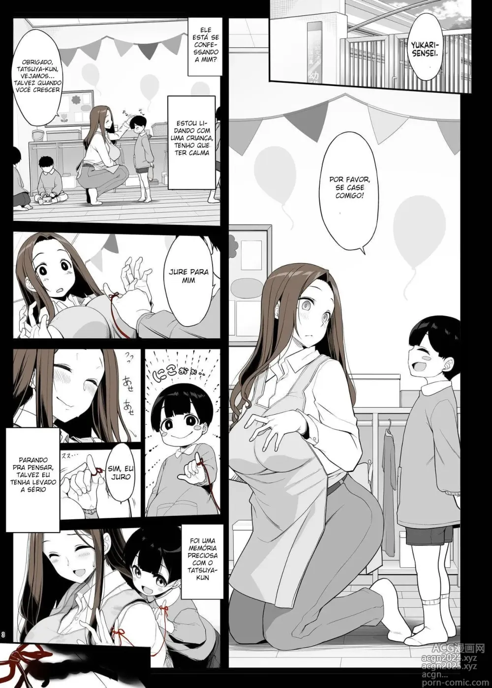 Page 2 of doujinshi After Reuniting with the Onee-san Who is Fixated on Me, I was Proposed to with Sex and Got Addicted