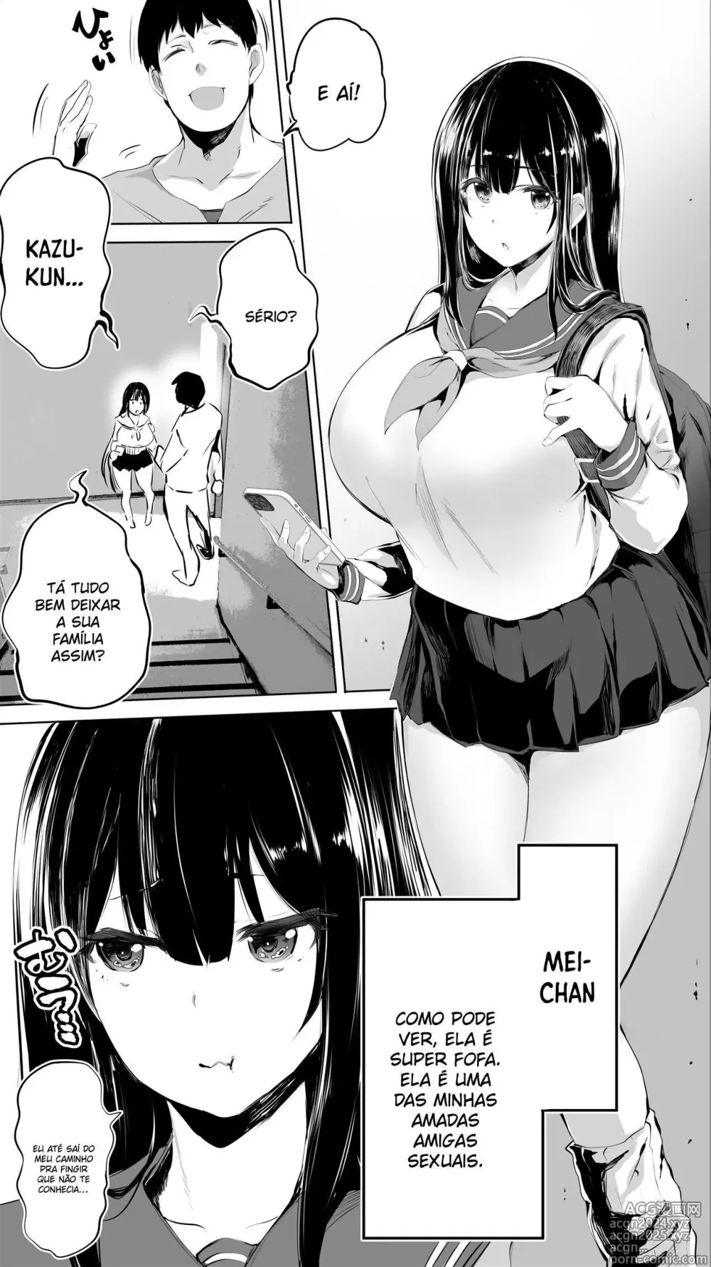 Page 10 of doujinshi My Hometown Sex Friend. 