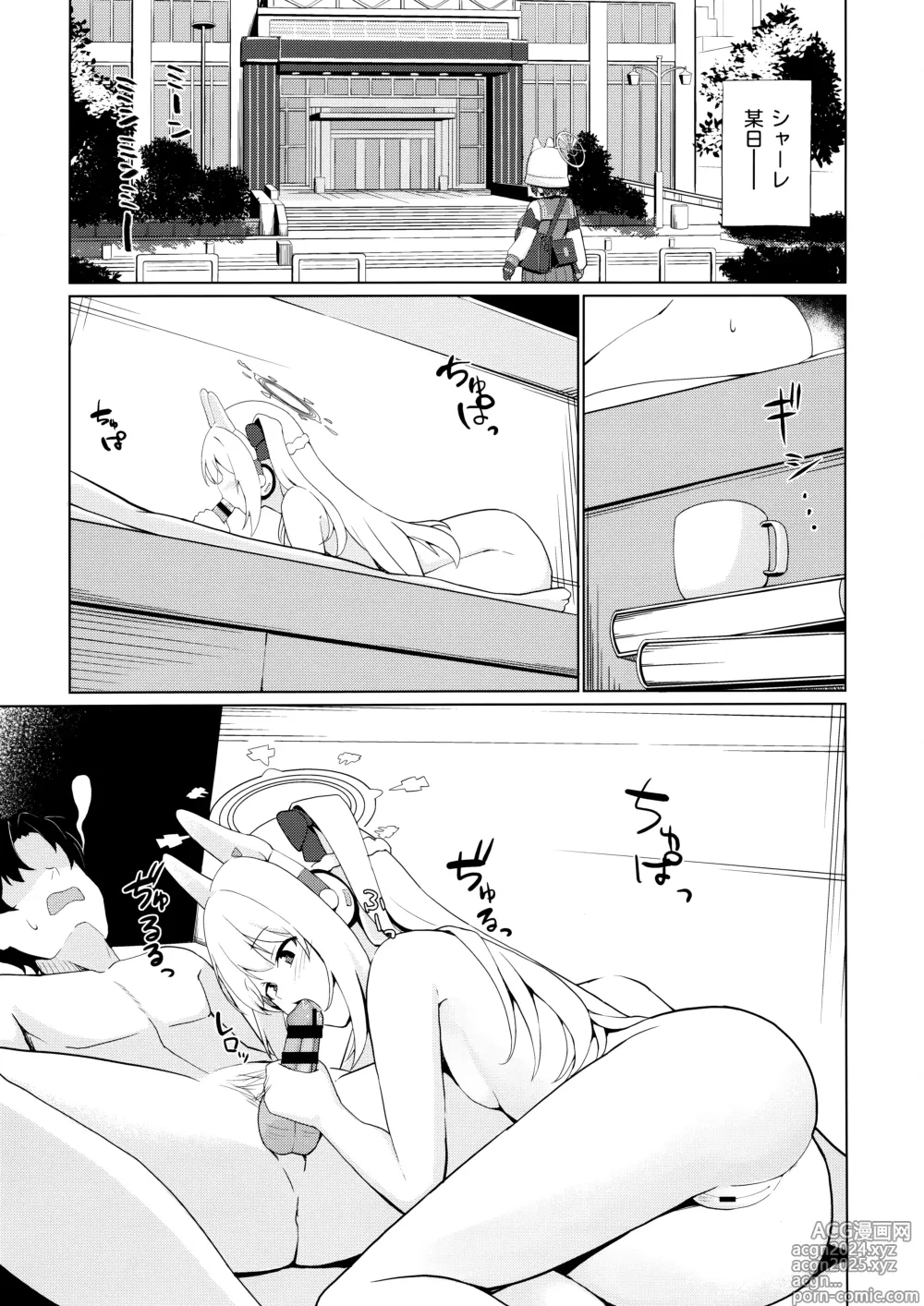 Page 2 of doujinshi Usagi wa Seiyoku ga Tsuyoi.