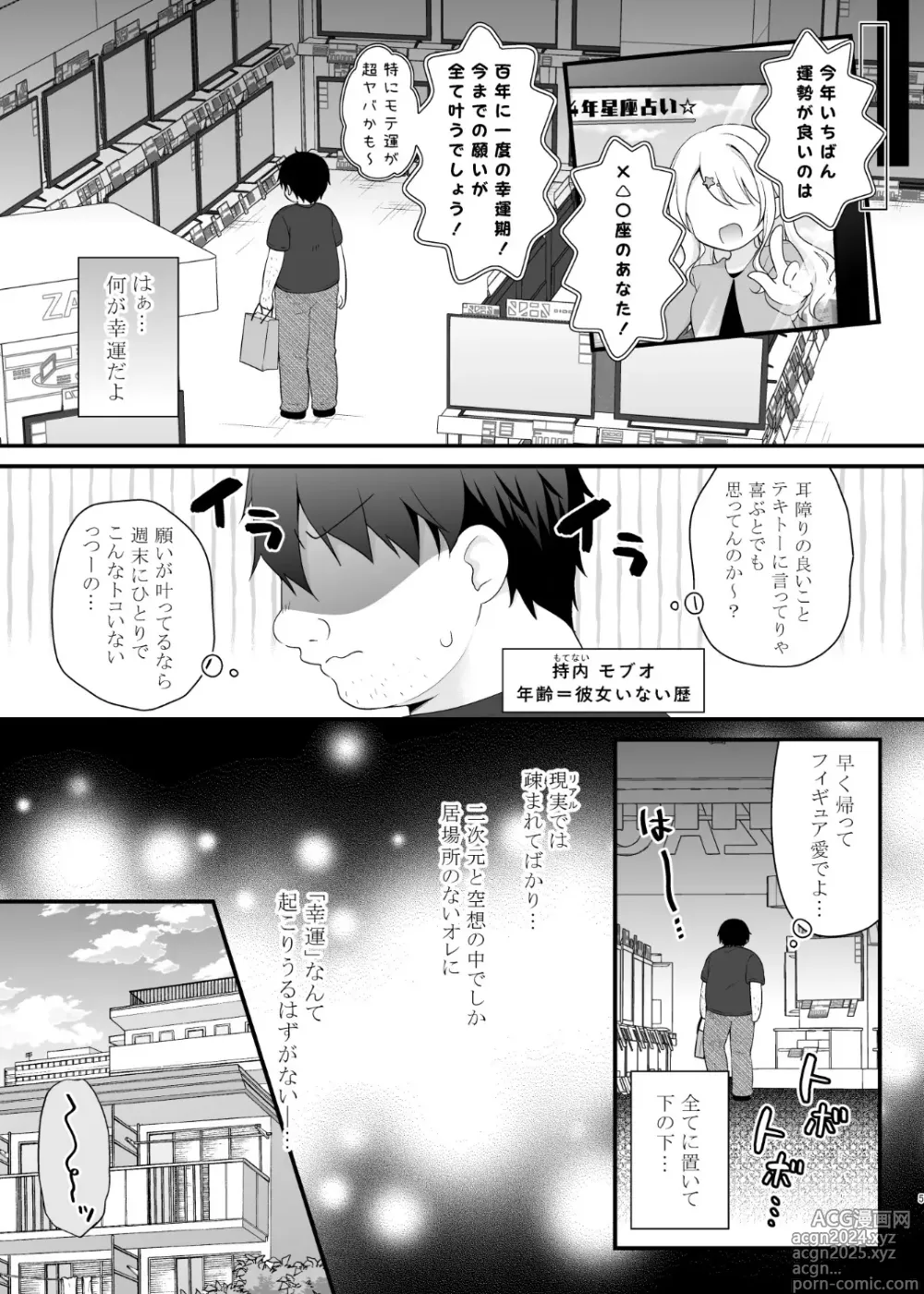 Page 4 of doujinshi Echiechi Therapy ~Ore no Idenshi o Nokosu Tame, Kodukuri Renshuu Hajimarimashita!?~