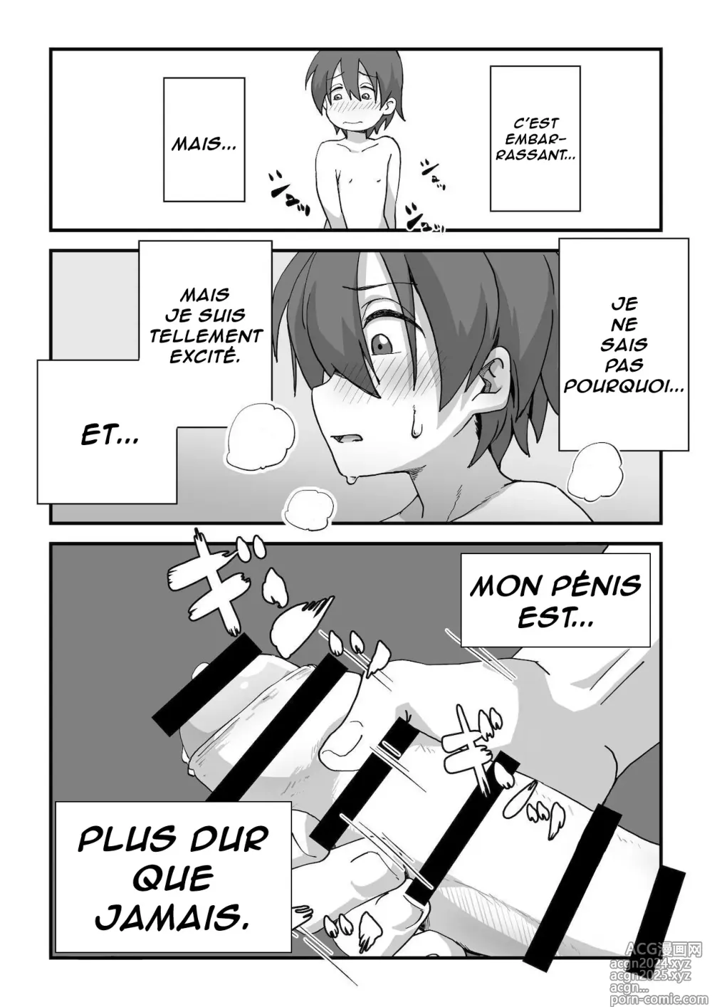 Page 44 of doujinshi Je suis le model de nu exclusif du Club Manga