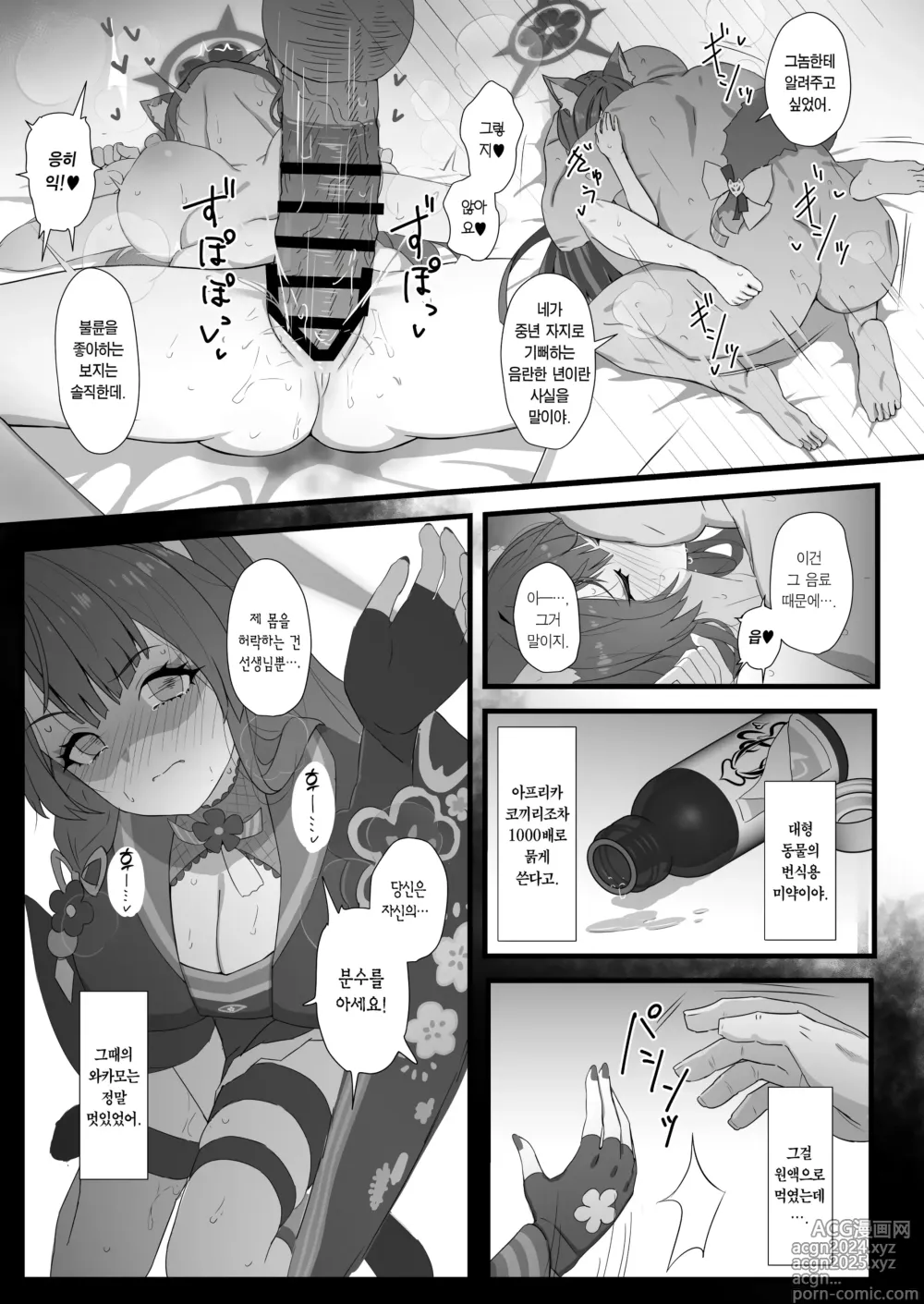 Page 6 of doujinshi 와카모와 절륜 중년남성 직원