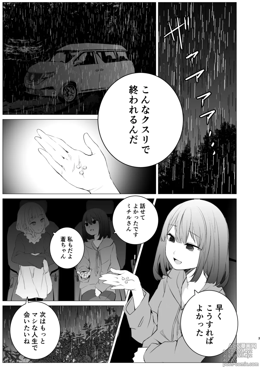 Page 2 of doujinshi Shiawase no Amayadori