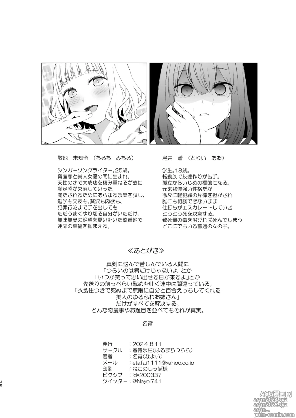 Page 29 of doujinshi Shiawase no Amayadori