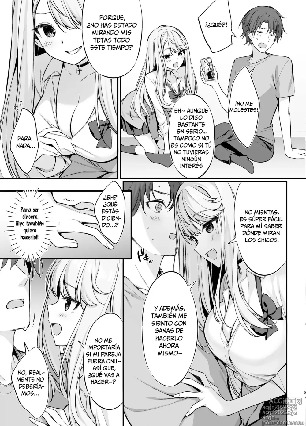 Page 8 of doujinshi SNS de Deatta no wa Gyaru-ka shita Imouto Deshita (decensored)