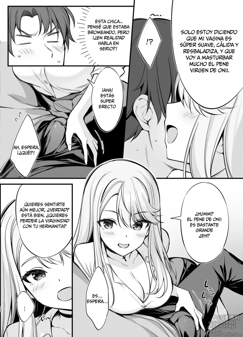 Page 9 of doujinshi SNS de Deatta no wa Gyaru-ka shita Imouto Deshita (decensored)