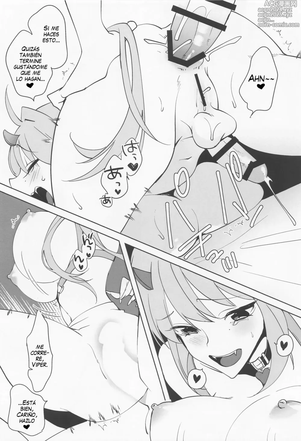 Page 13 of doujinshi Viper to Mendan shita