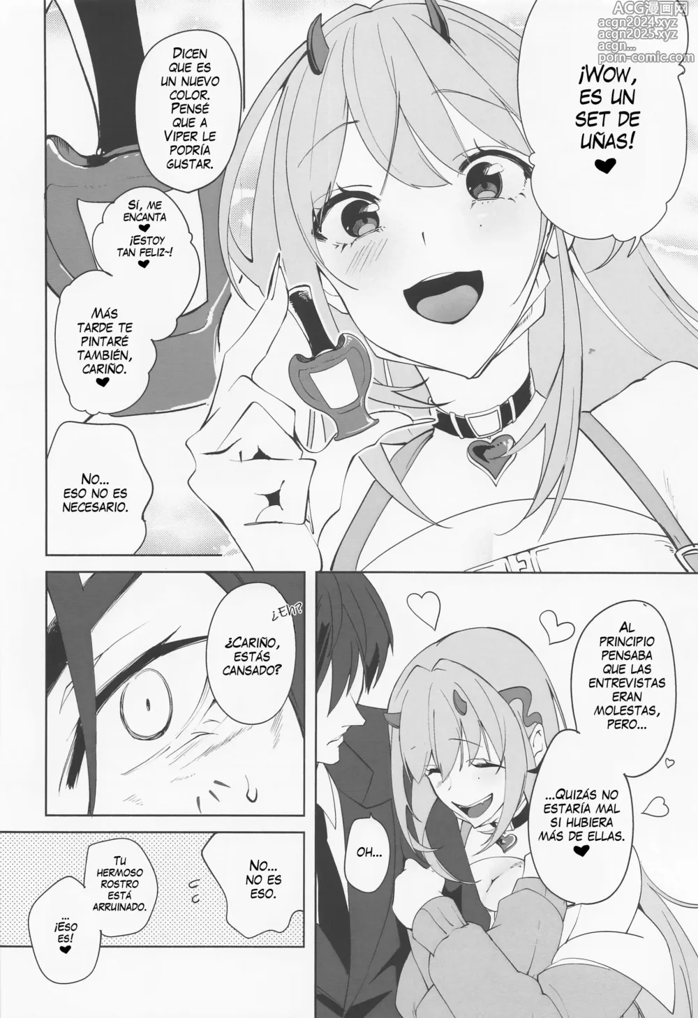 Page 3 of doujinshi Viper to Mendan shita