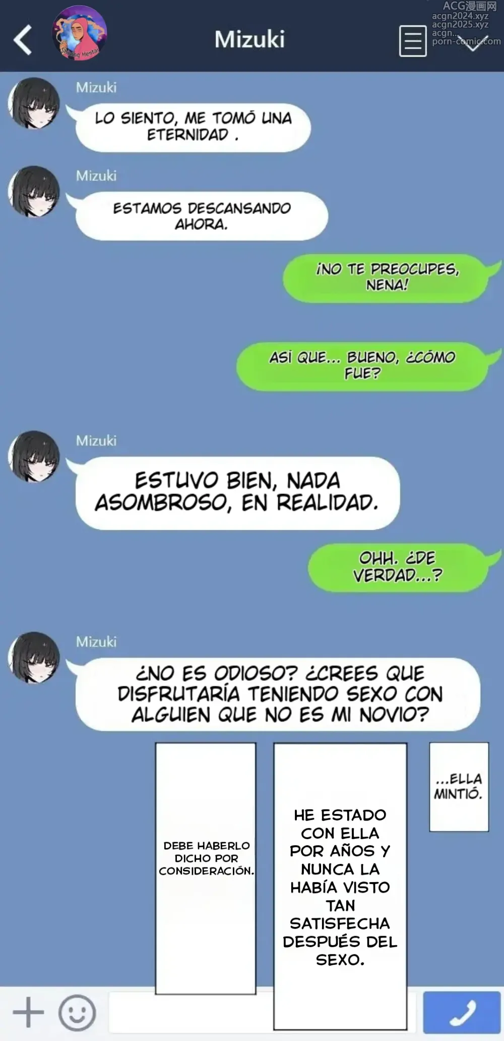 Page 14 of doujinshi Por favor ten sexo con mi novia. Parte 1