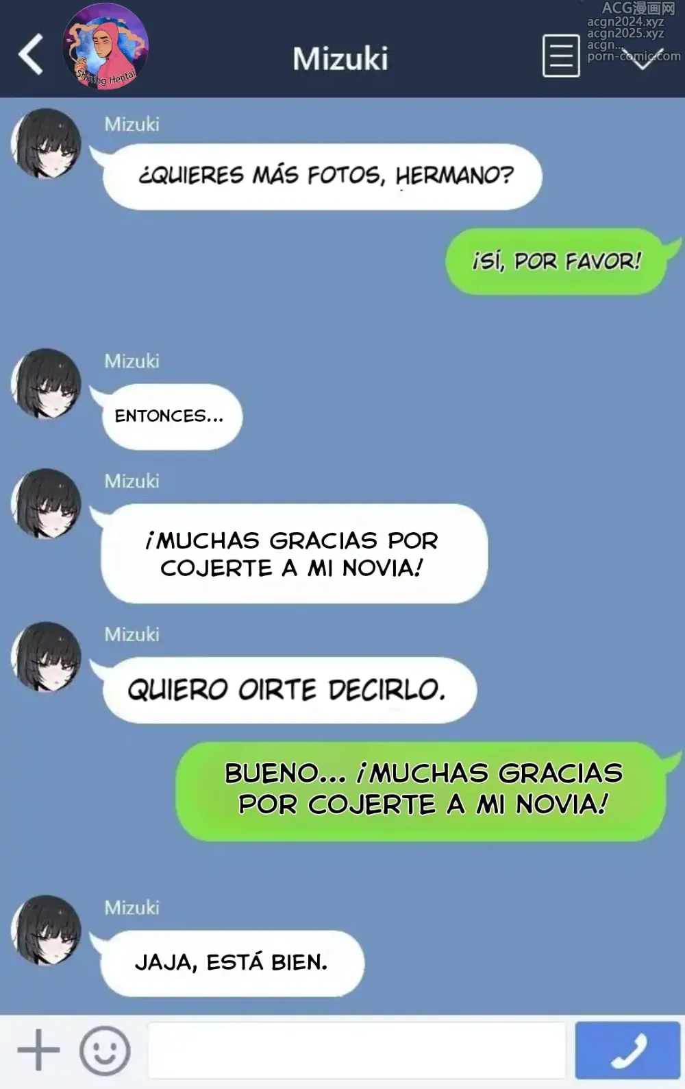 Page 16 of doujinshi Por favor ten sexo con mi novia. Parte 1