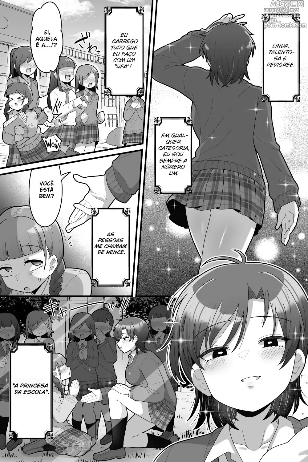 Page 2 of doujinshi Gakuen no Ouji-sama VS Futanari Chinpo