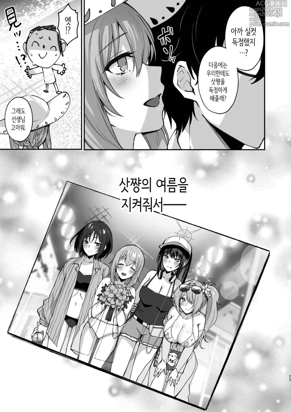 Page 21 of doujinshi 사오리 서머