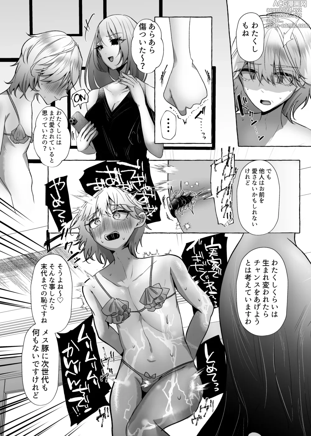 Page 21 of doujinshi はるか100%♀ 御曹司強制女装メス豚化