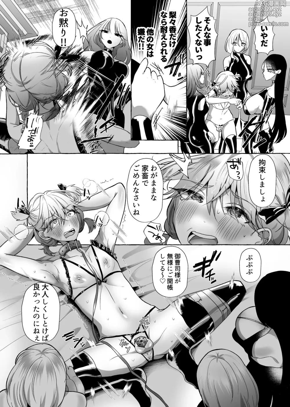 Page 27 of doujinshi はるか100%♀ 御曹司強制女装メス豚化