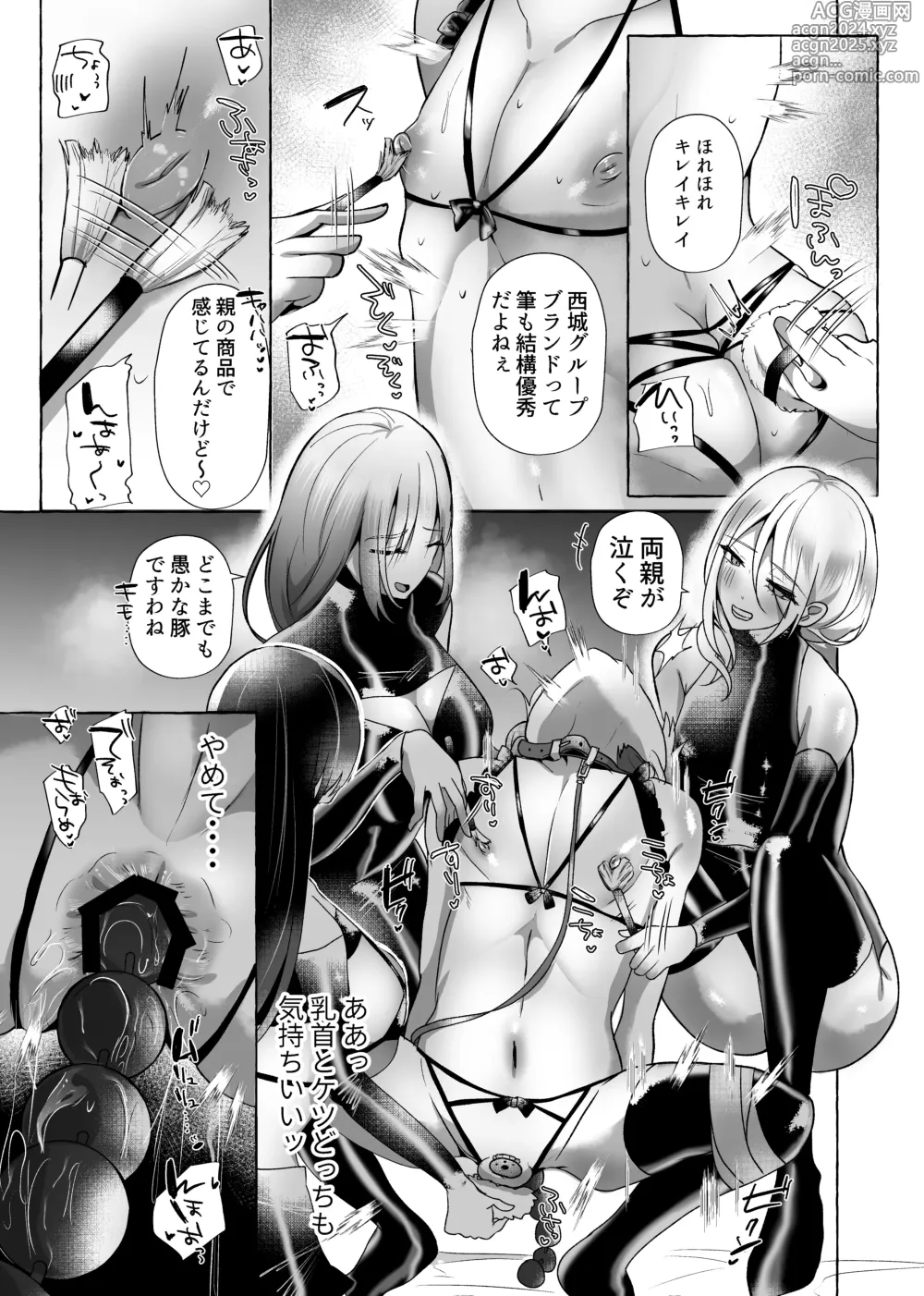 Page 32 of doujinshi はるか100%♀ 御曹司強制女装メス豚化