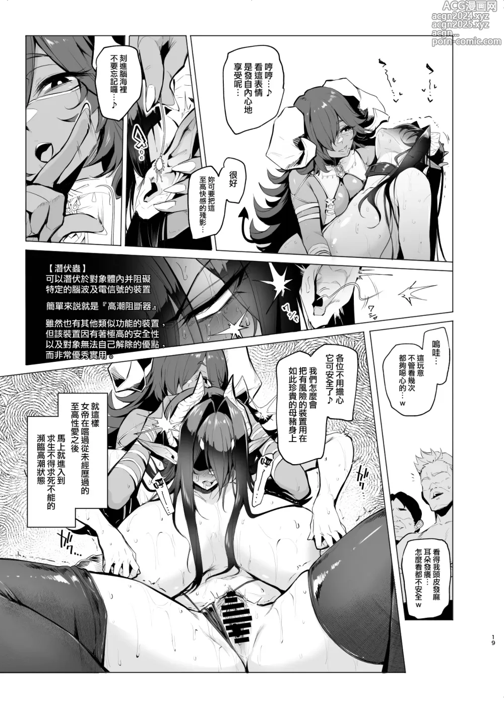 Page 20 of doujinshi Sex slave Gacha III - Strong women have no human rights