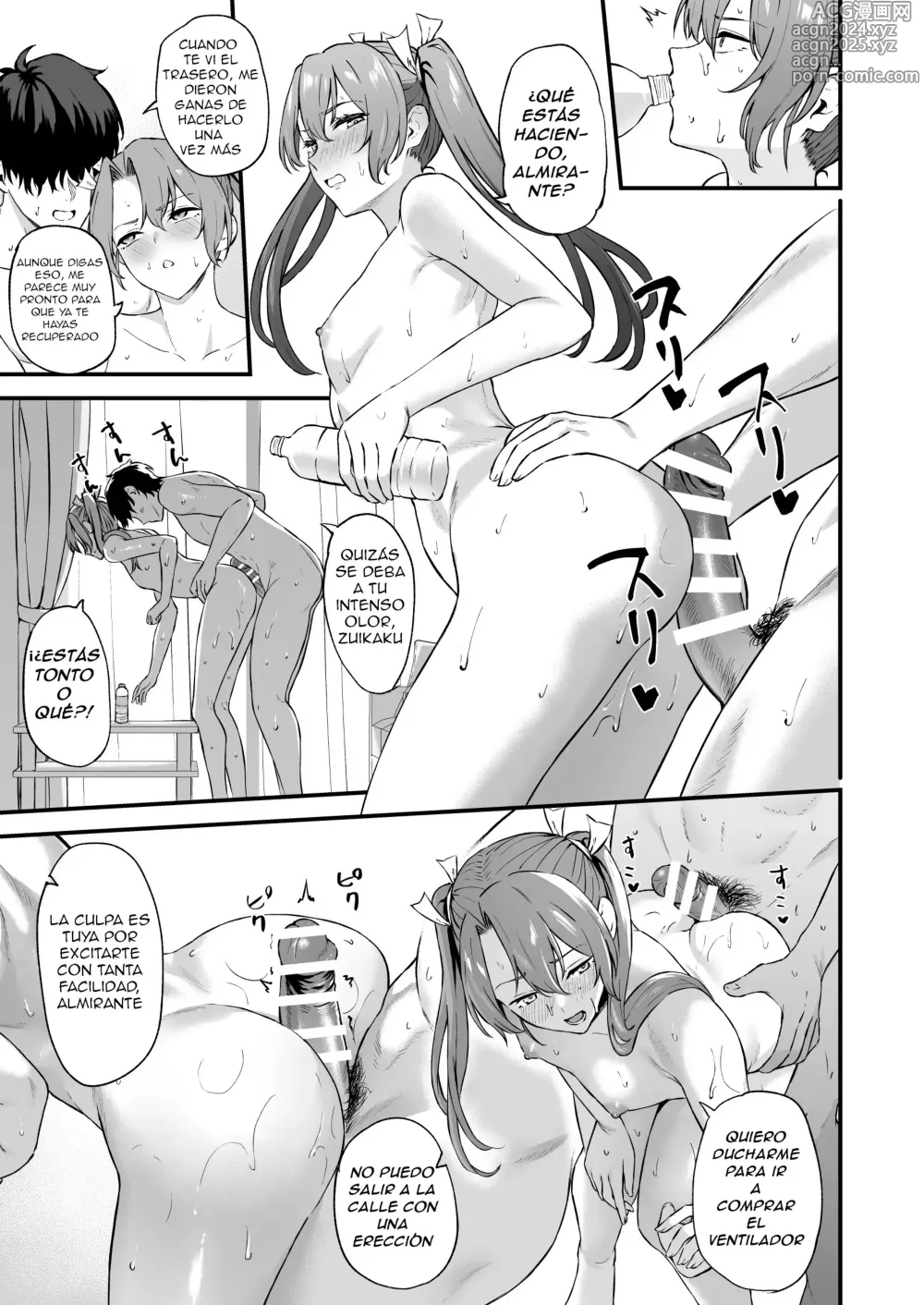 Page 26 of doujinshi Asedaku Zuikaku to Koubi Suru Hon