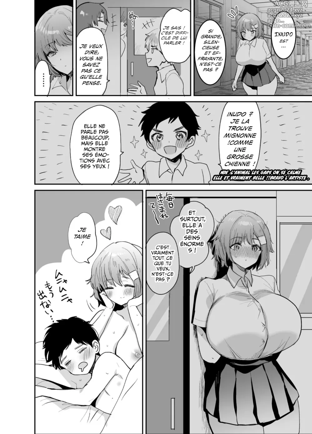 Page 25 of doujinshi Dekkakute Mukuchi de Ecchi na Kanojo