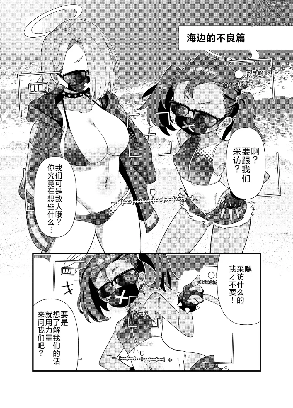 Page 26 of doujinshi 碧蓝档案的杂鱼酱们满足你的性癖的本。