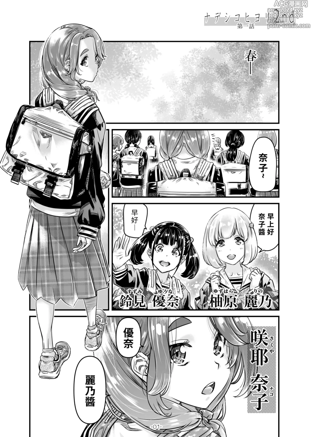 Page 2 of doujinshi Nadeshiko Hiyori 2nd - SERIES of GIRLs LOVE STORY episode 1