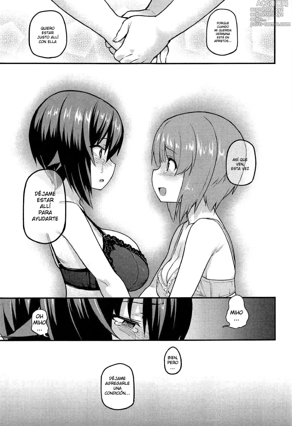 Page 11 of doujinshi GIRLS und PENISES GirlPan Fan Book Haikou Hyakkai Houshi Hen 2 sisters