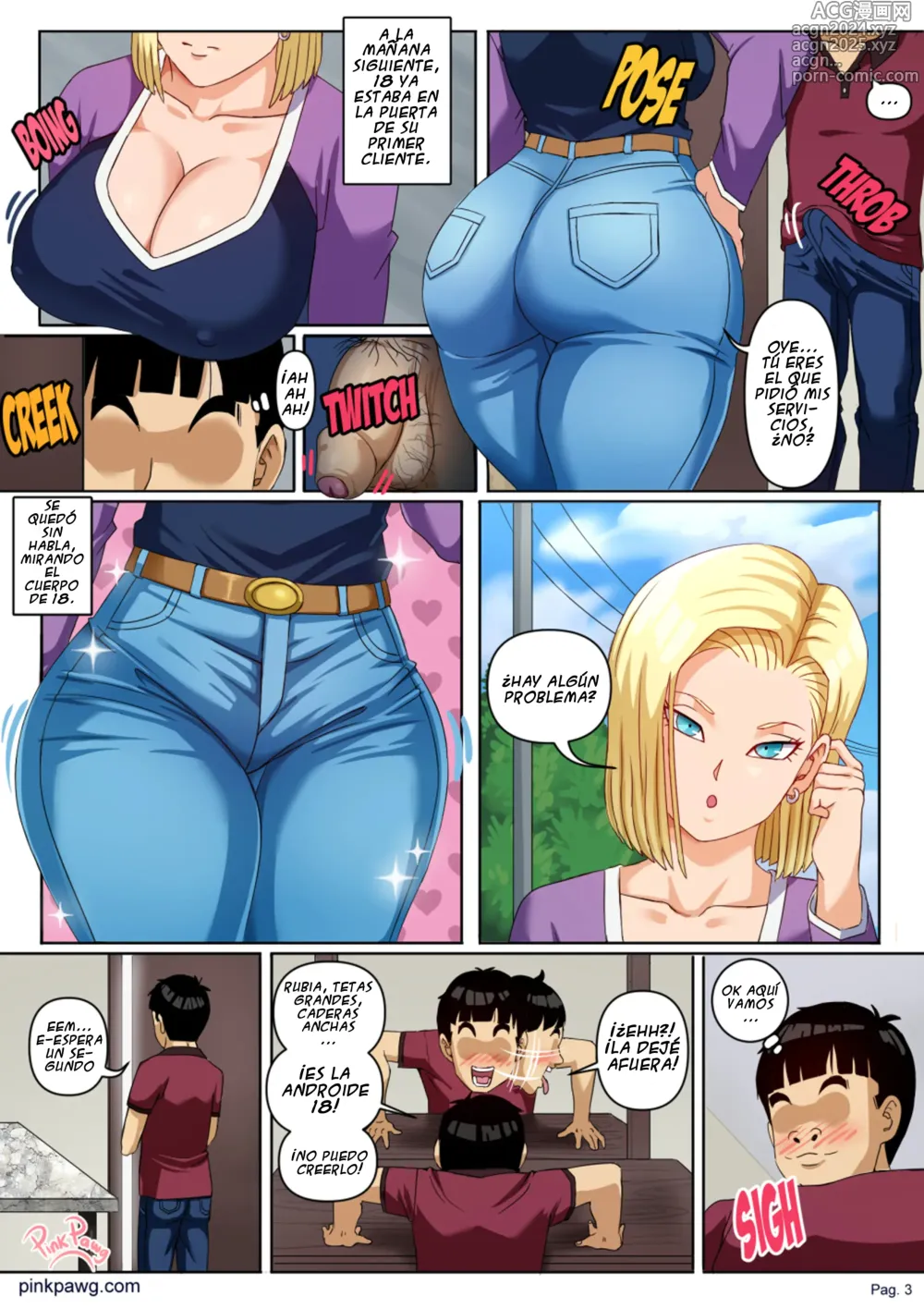 Page 4 of doujinshi Android 18 NTR #0