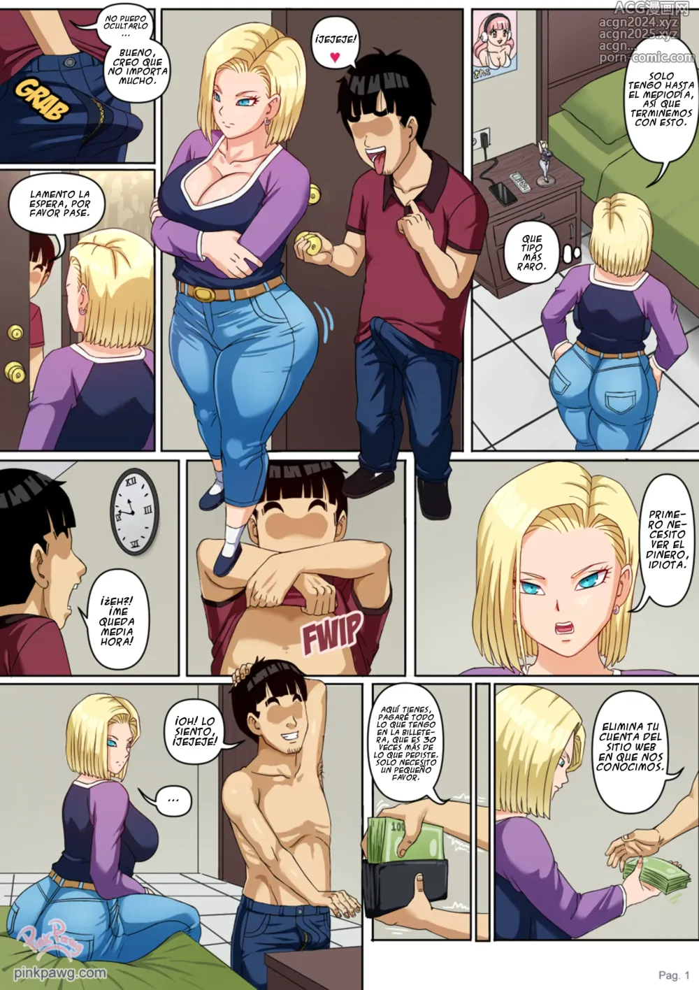 Page 5 of doujinshi Android 18 NTR #0