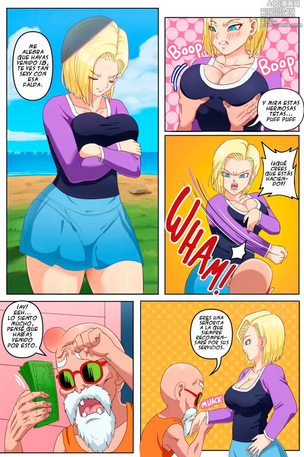 Page 3 of doujinshi Android 18 NTR #1