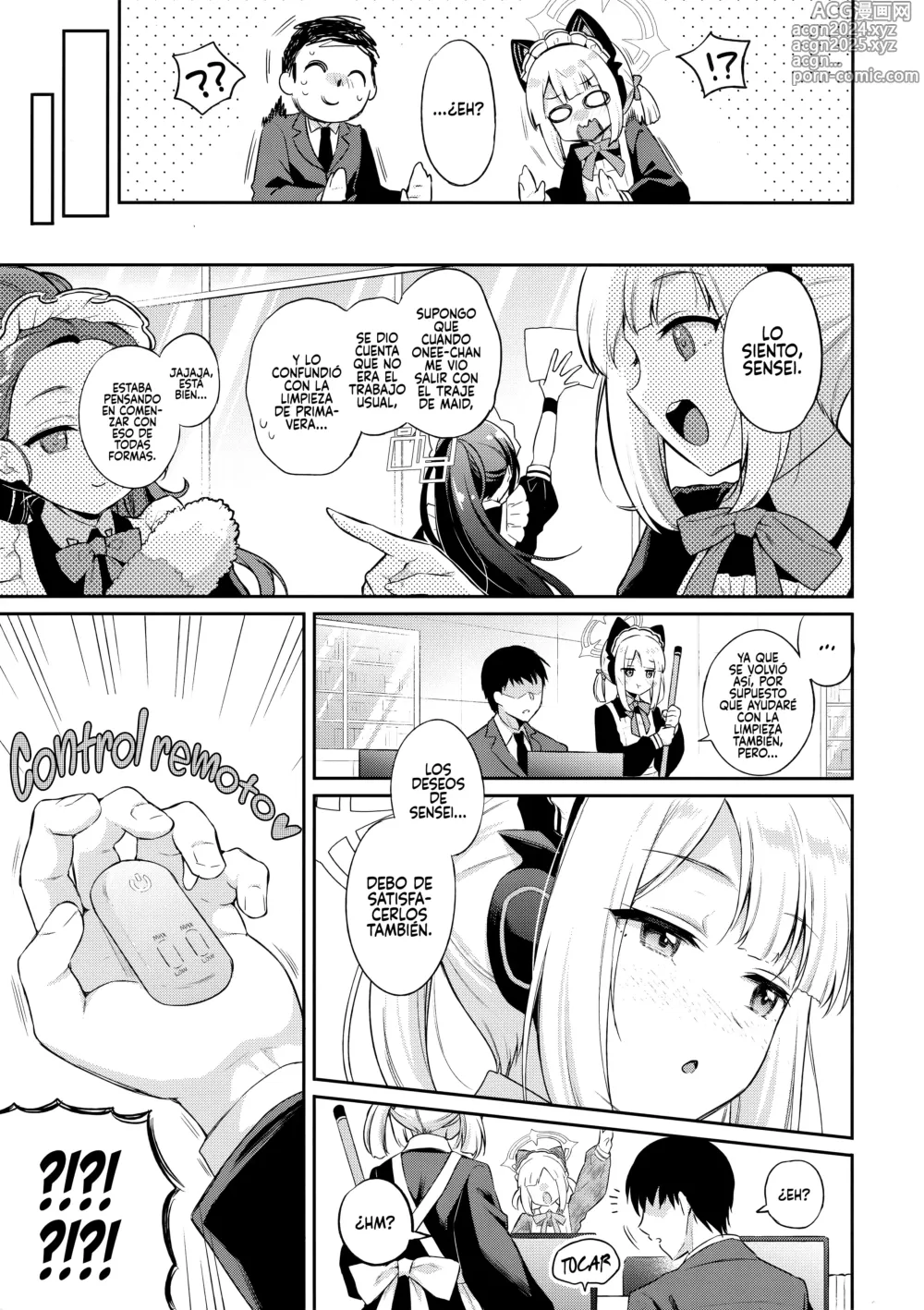 Page 7 of doujinshi Sensei, Minna ni wa Naisho Desu yo?