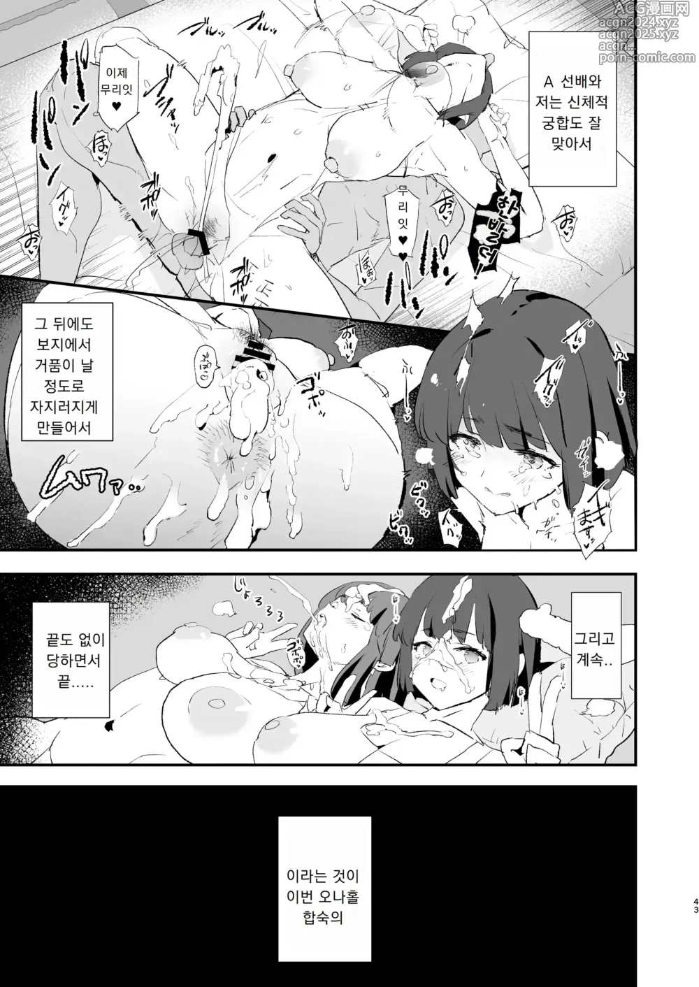 Page 44 of doujinshi 나만 안불렸던 오나홀 합숙 · 1일차와 2일차