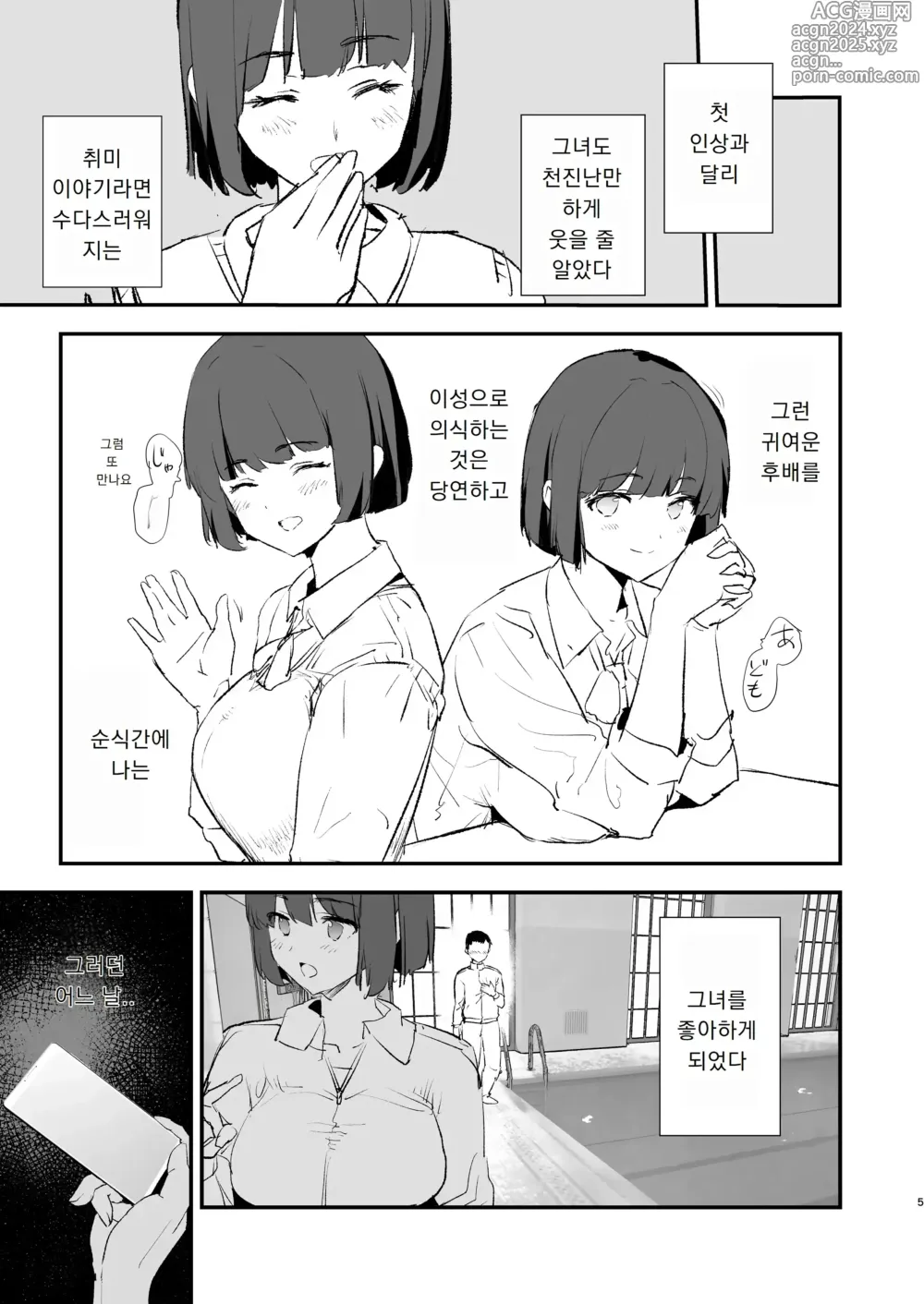 Page 6 of doujinshi 나만 안불렸던 오나홀 합숙 · 1일차와 2일차