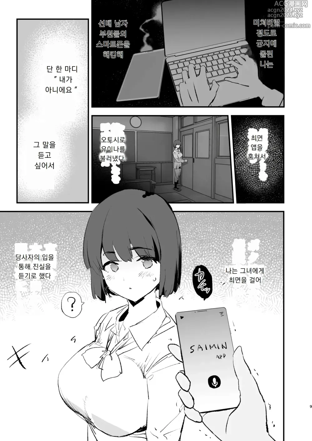 Page 10 of doujinshi 나만 안불렸던 오나홀 합숙 · 1일차와 2일차