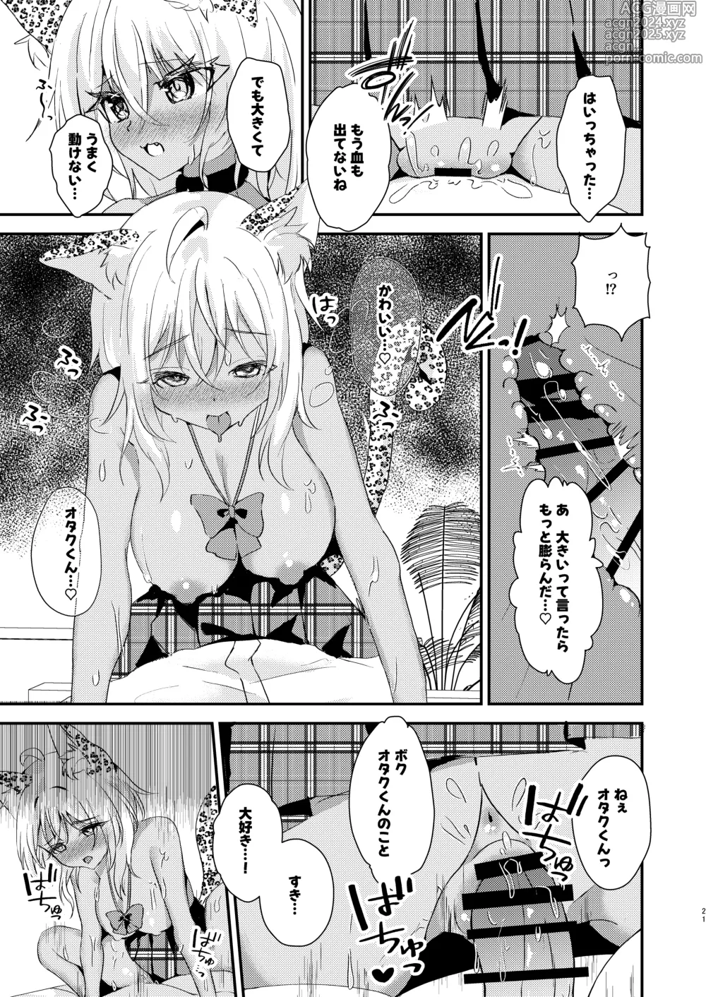 Page 20 of doujinshi Otaku-kun no Koto ga Daisuki na Gal no Neko-sama