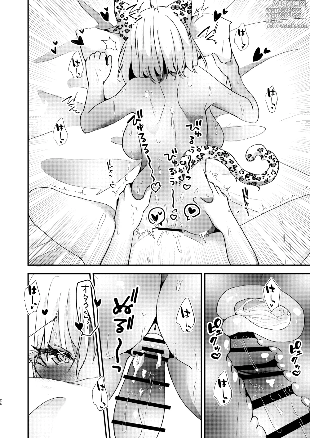 Page 25 of doujinshi Otaku-kun no Koto ga Daisuki na Gal no Neko-sama