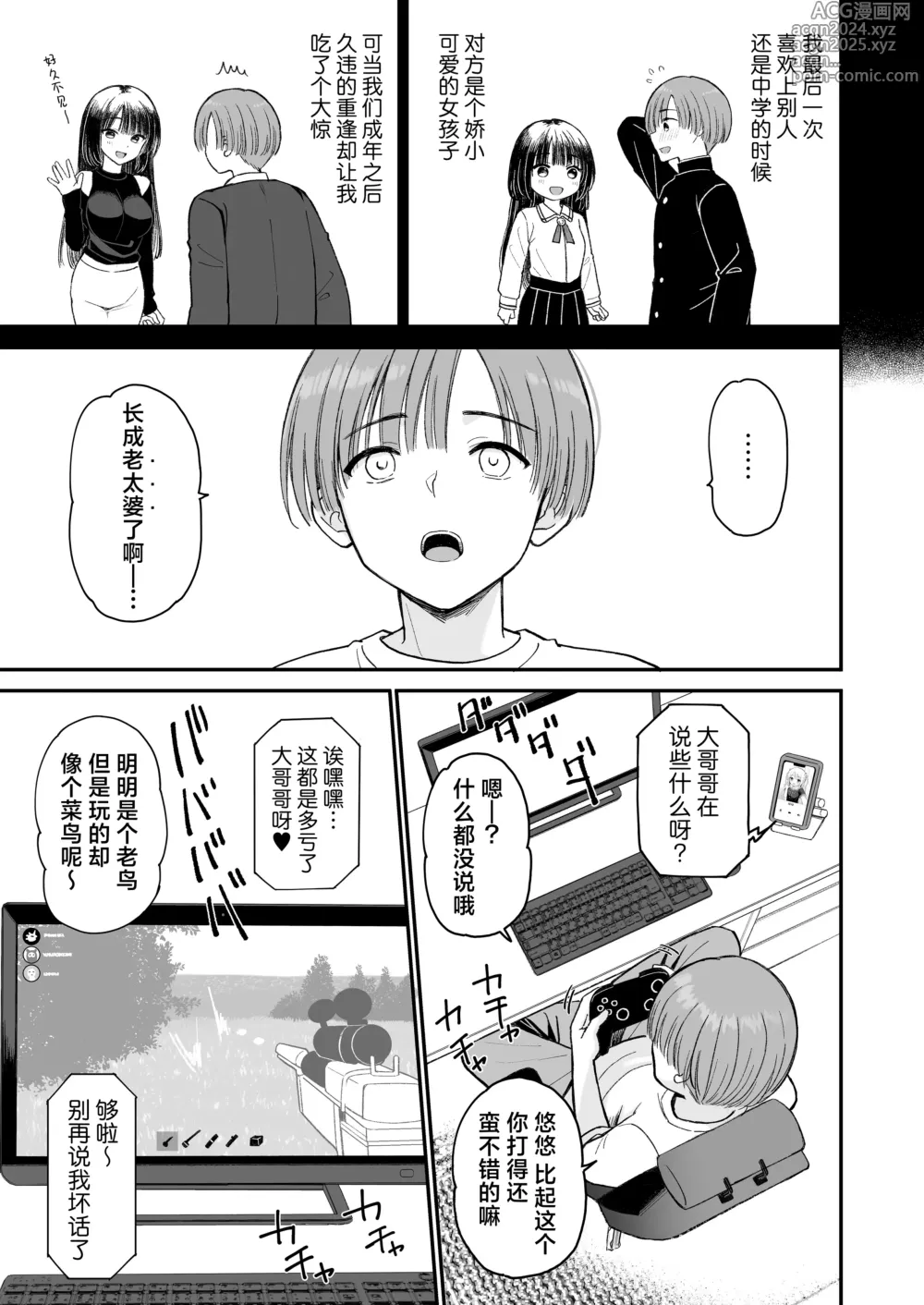 Page 3 of doujinshi 网上所结识的JC竟然是35岁的老太婆