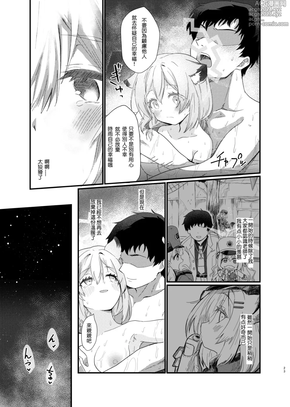 Page 23 of doujinshi 予冰之银河之温暖