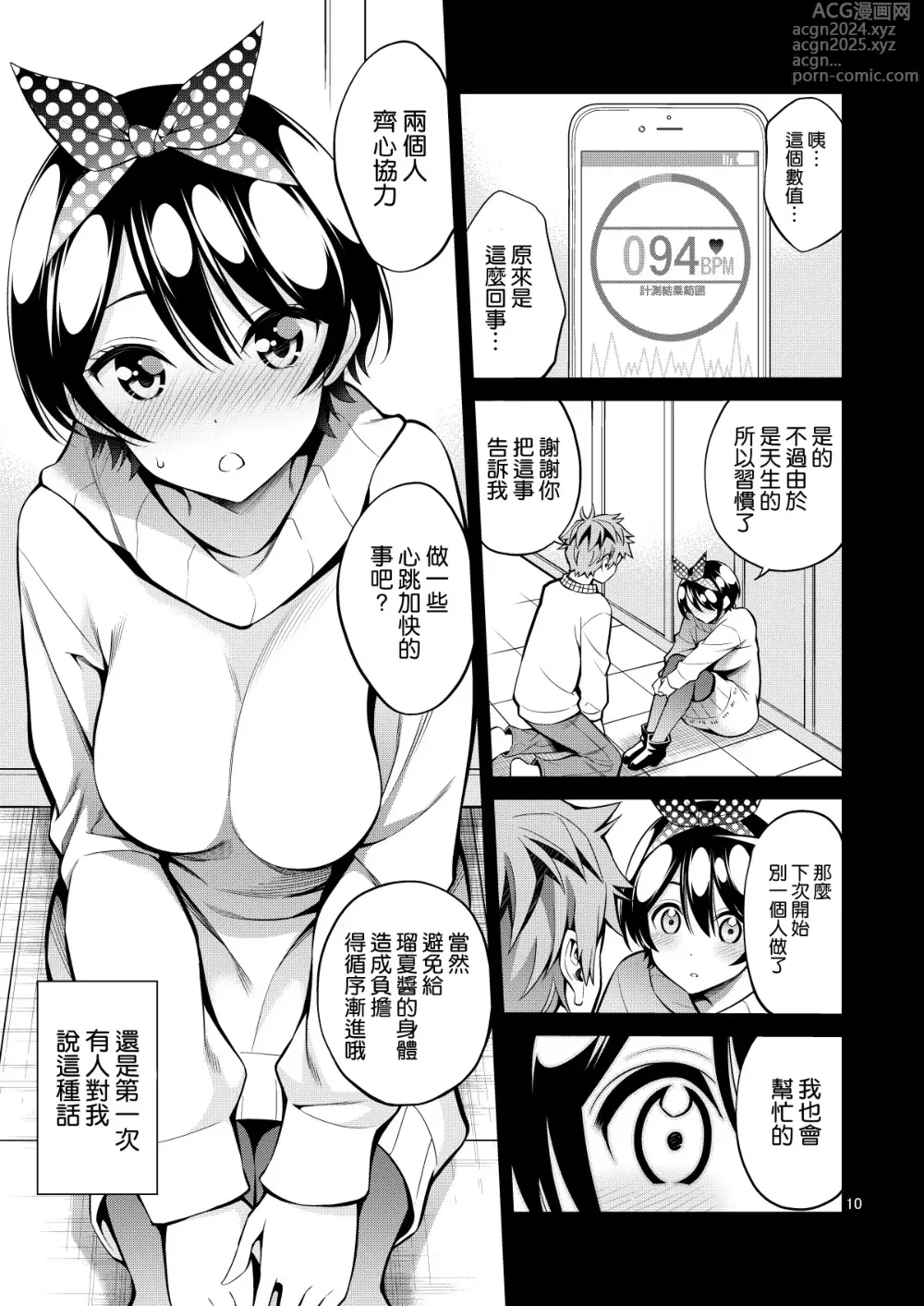 Page 11 of doujinshi Rental Kanojo Osawari Shimasu 11