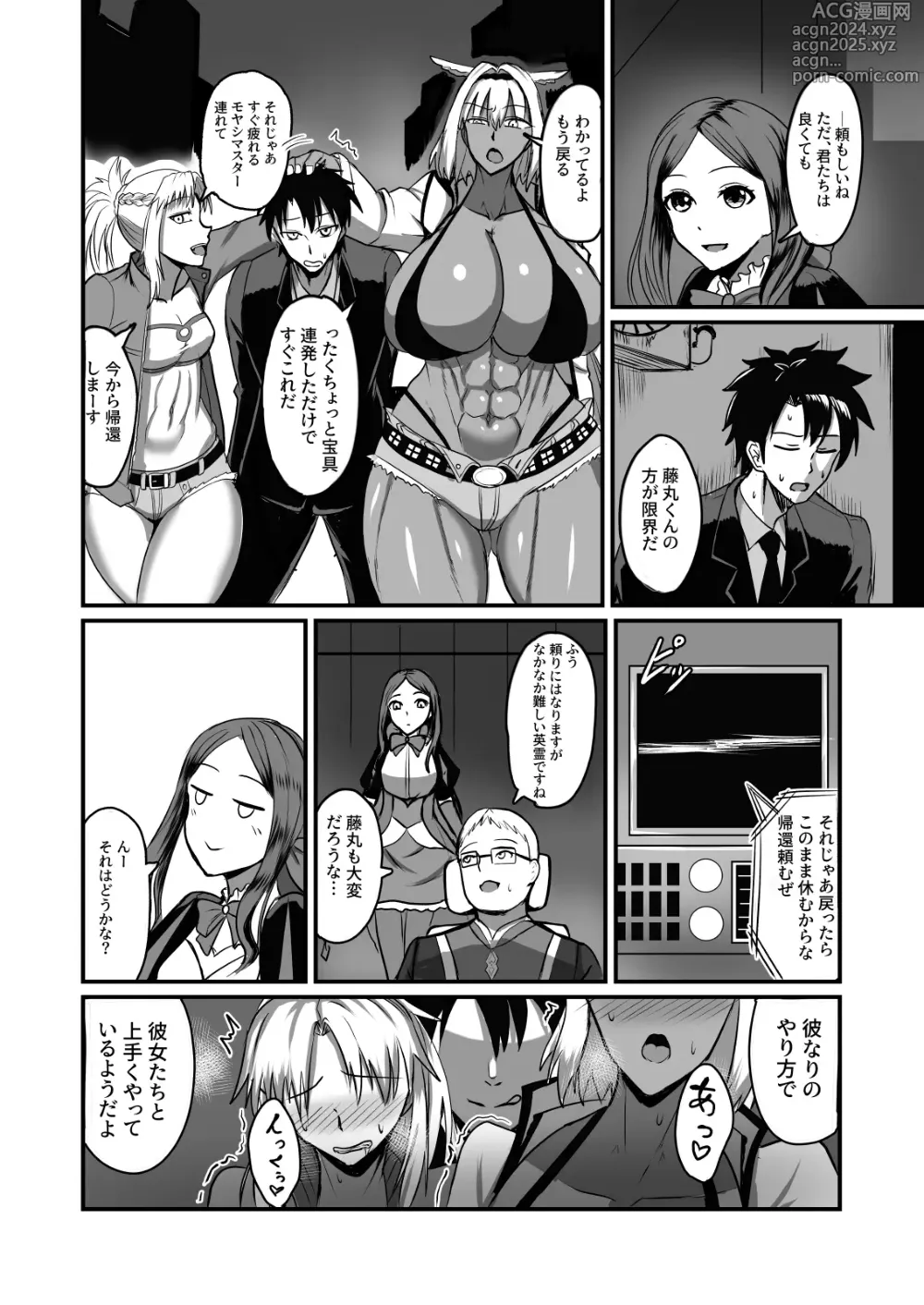 Page 3 of doujinshi Maryoku kyoukyuu (to iu tatemae de sukebe) suru hon ― orekko furyou konbi-hen ―