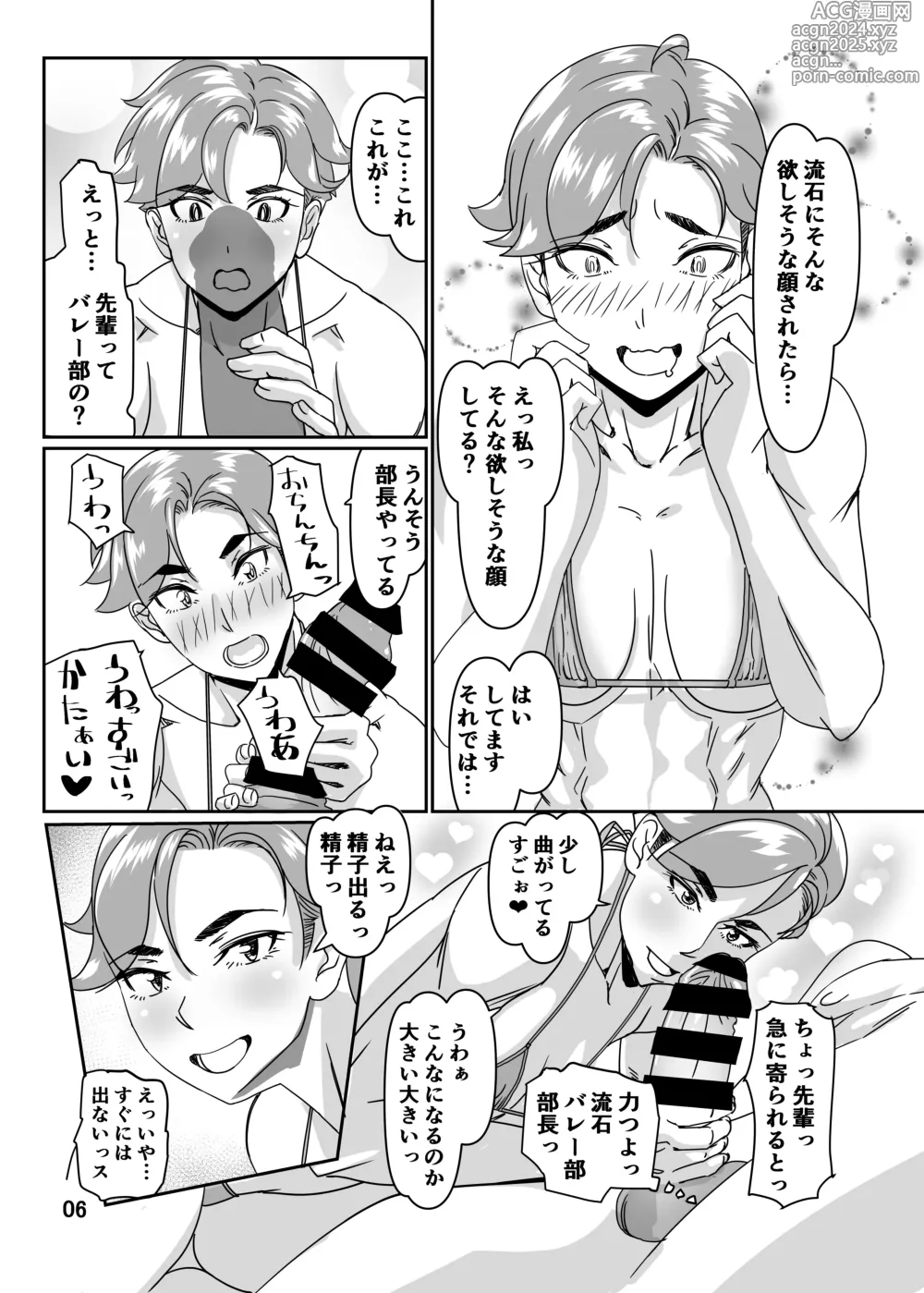 Page 6 of doujinshi Poolside de Sensei-tachi to Tanoshindemasu 3