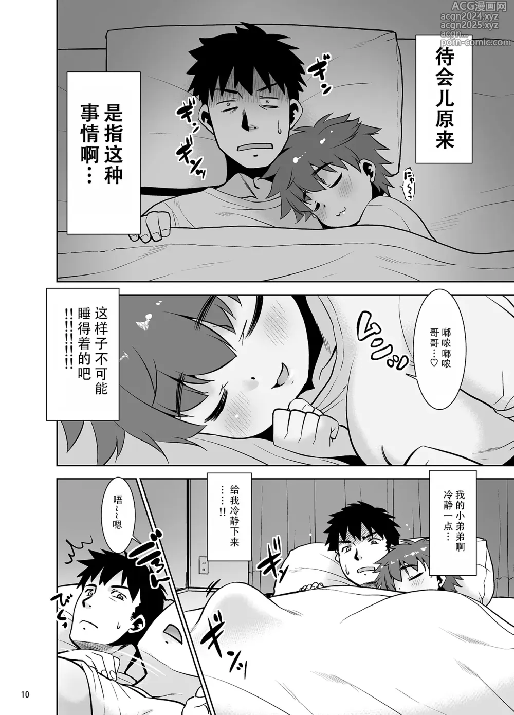 Page 10 of doujinshi 一年不见的妹妹突然变得很不得了这件事