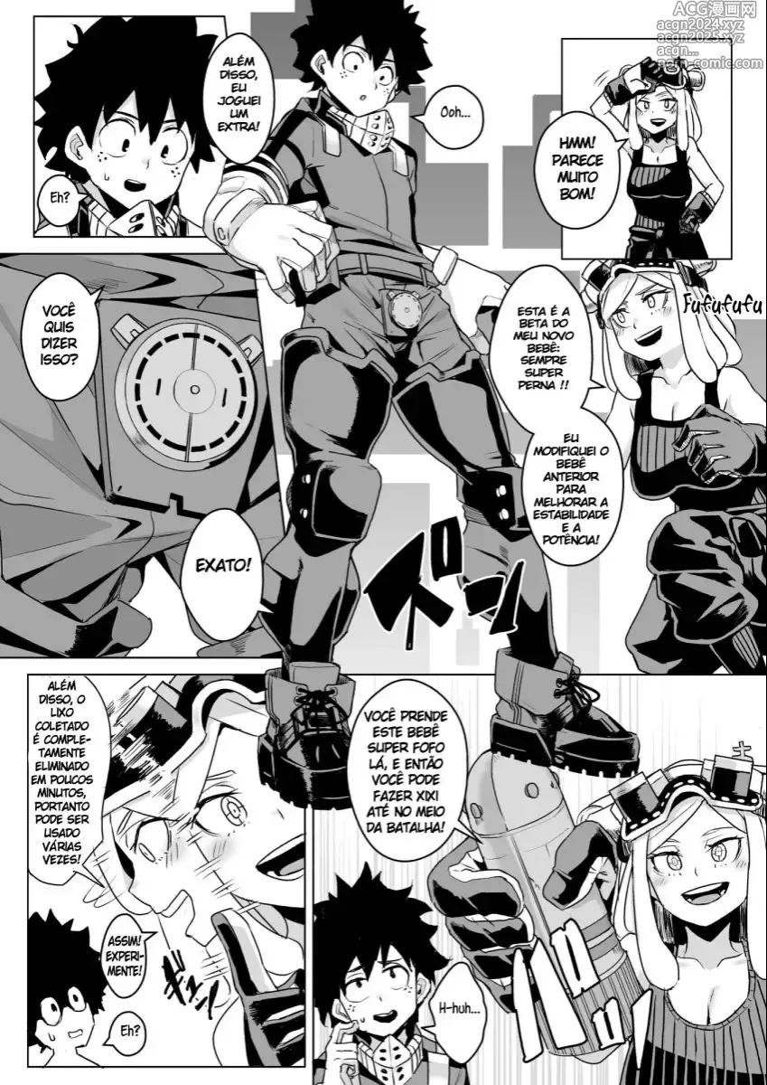 Page 104 of doujinshi Boku no hero cimpleted