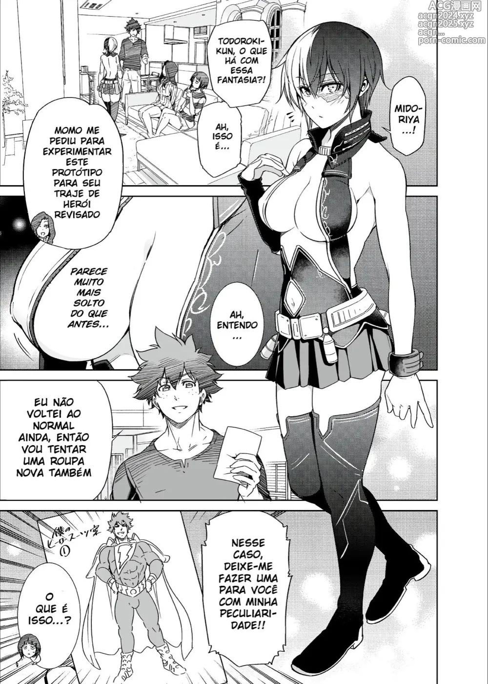 Page 208 of doujinshi Boku no hero cimpleted