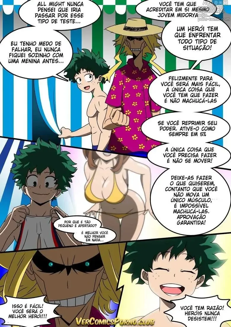 Page 31 of doujinshi Boku no hero cimpleted