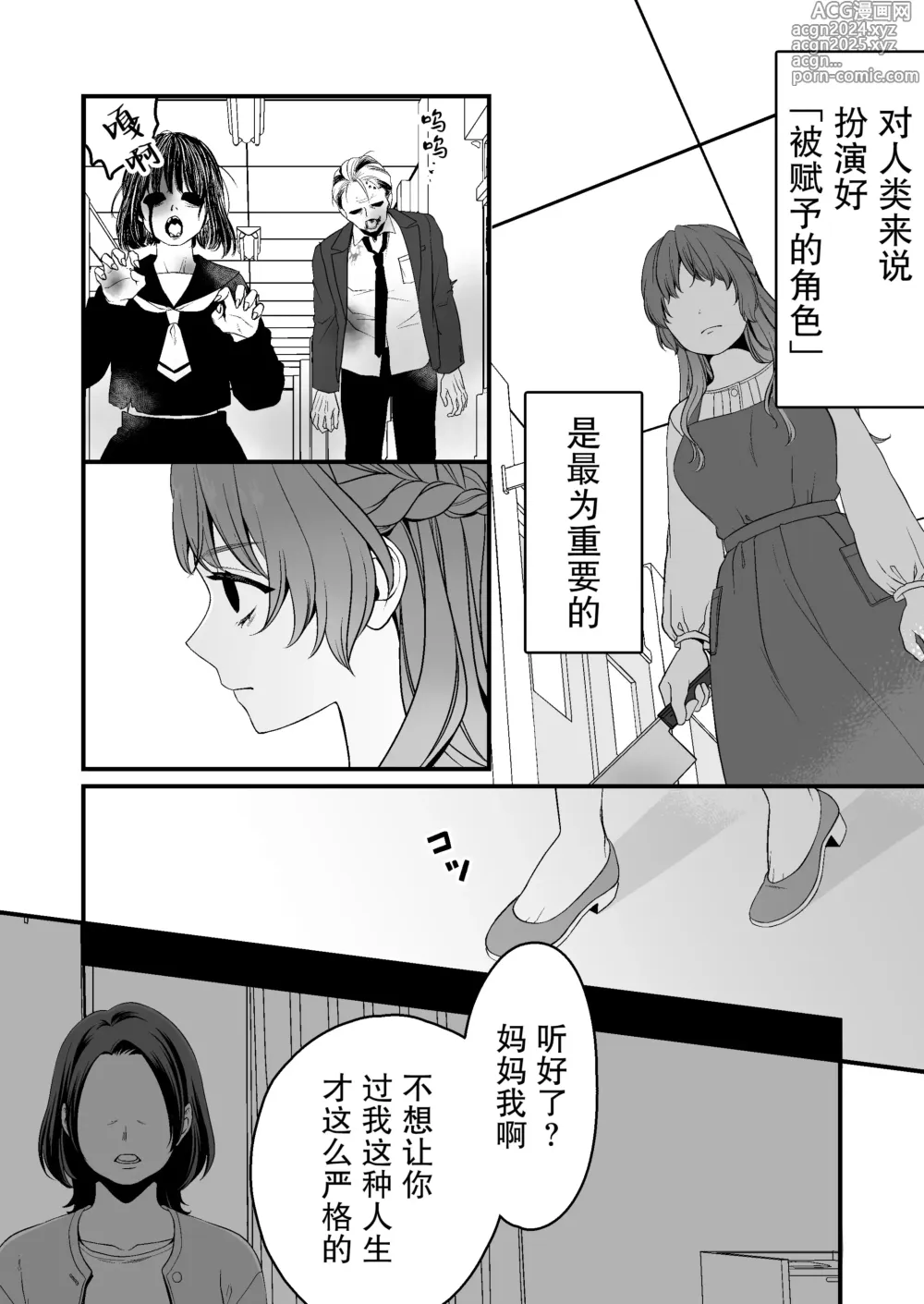 Page 39 of doujinshi 转生恐怖游戏后被怪物溺爱无法通关