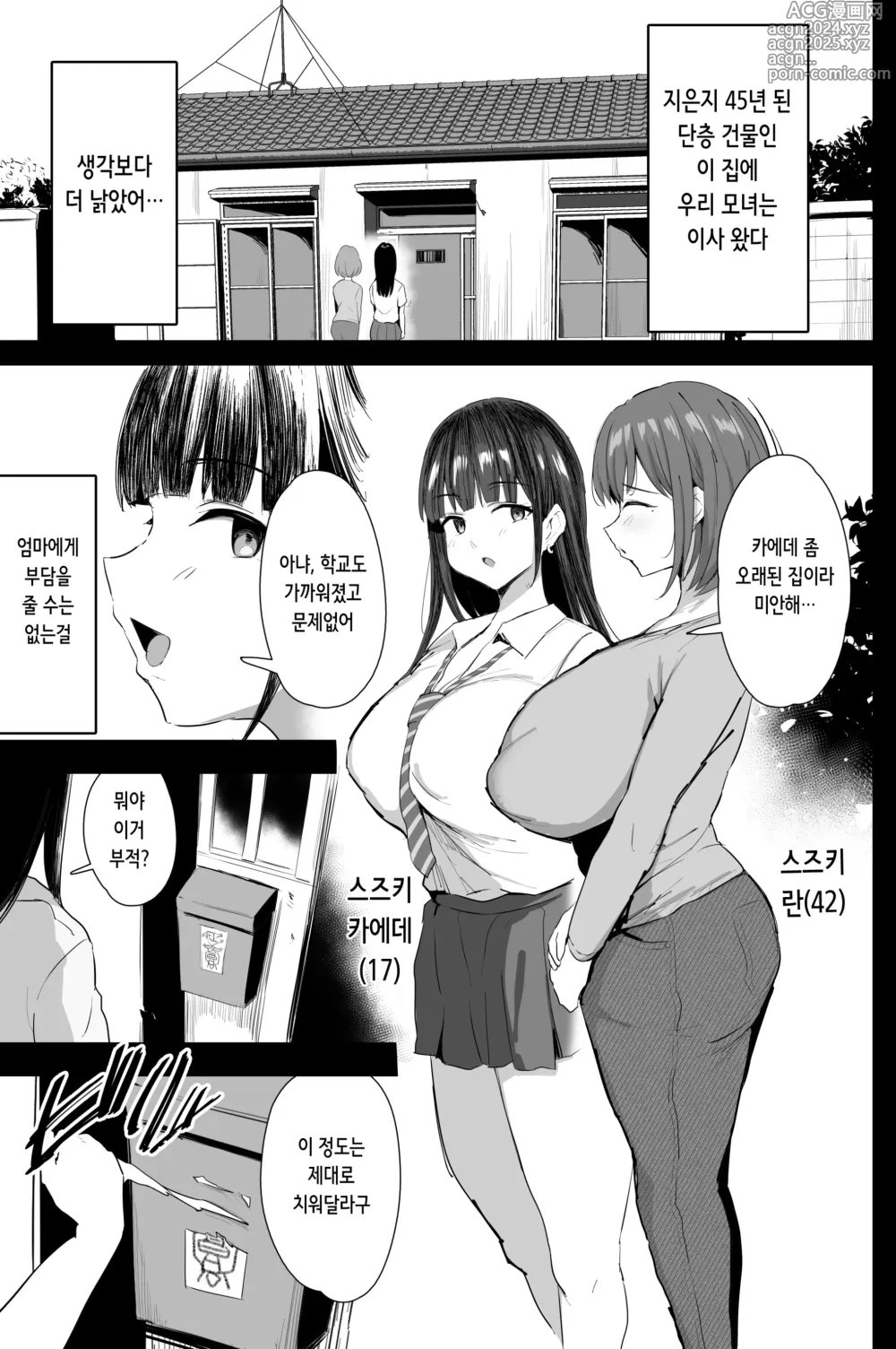 Page 2 of doujinshi 저희들, 모녀덮밥 AV 촬영해서 제령했습니다♥