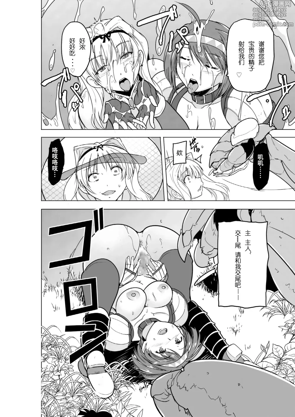 Page 13 of doujinshi Futari no Himegoto BADend 2