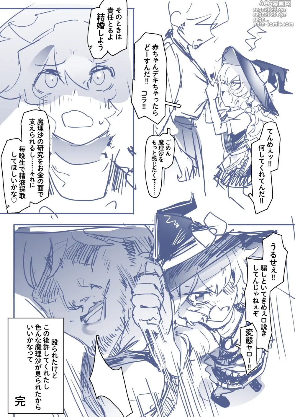 Page 12 of doujinshi Nandemoya Marisa