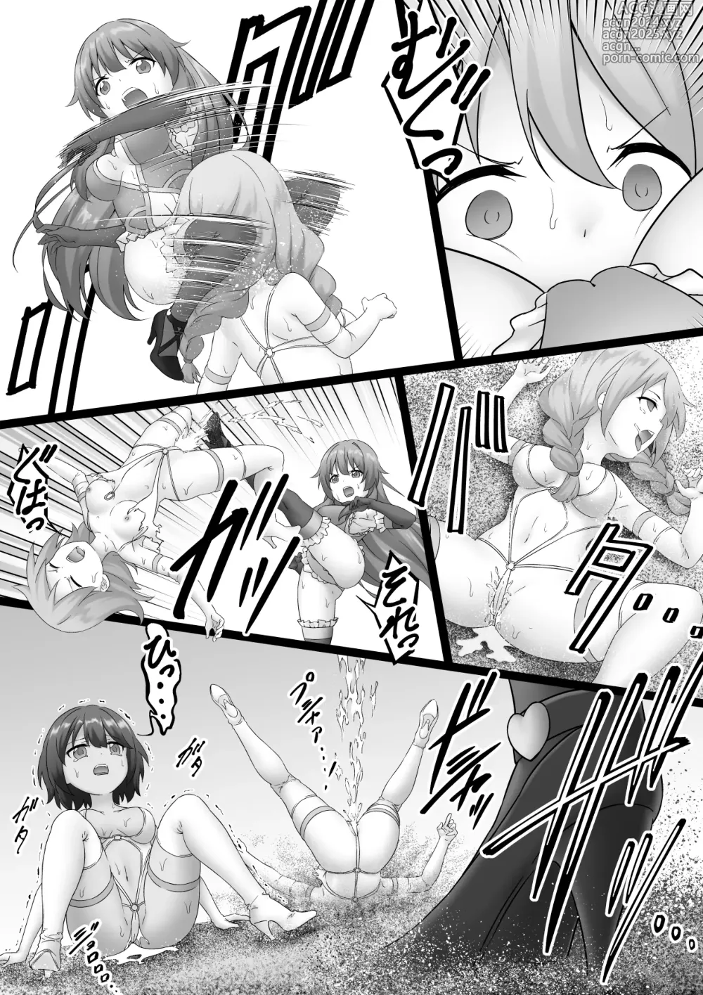 Page 5 of doujinshi 女戦闘員VSヒロイン! 全員失神失禁