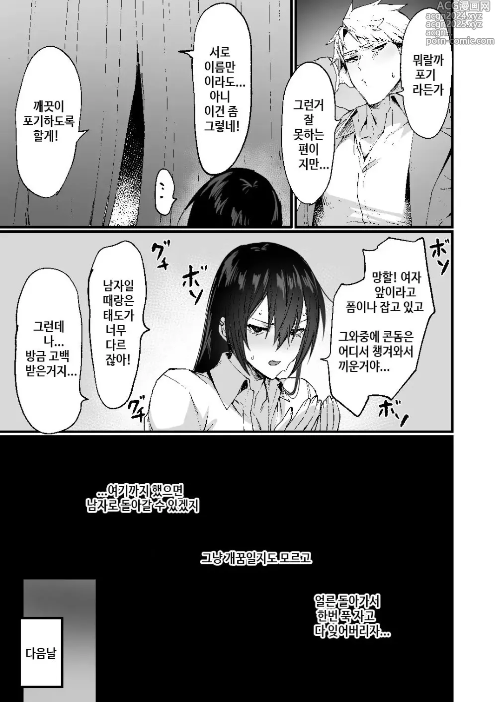 Page 17 of doujinshi 내가 여자(암컷)로 떨어질 때까지