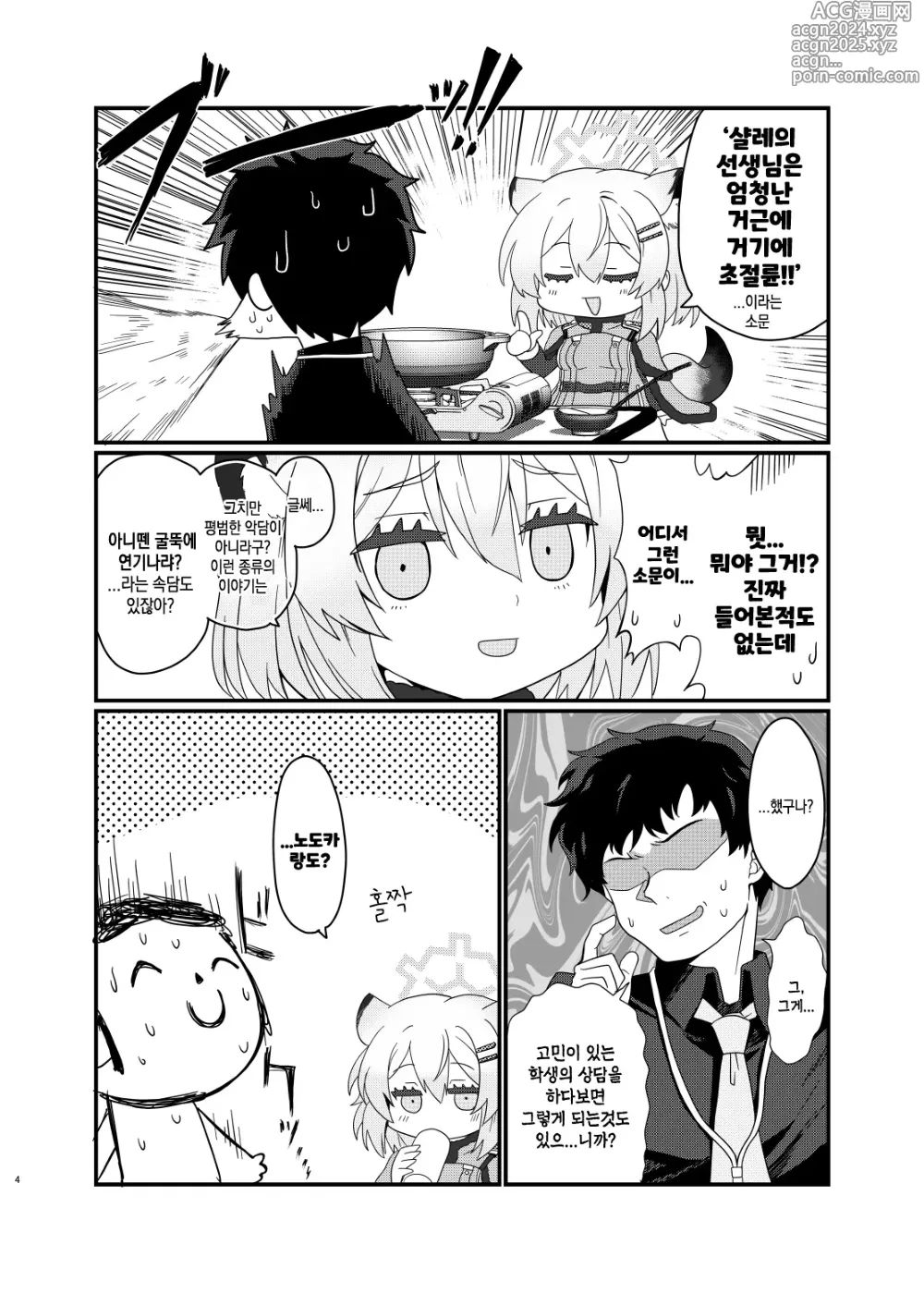 Page 3 of doujinshi 차가운 은하에 온기를